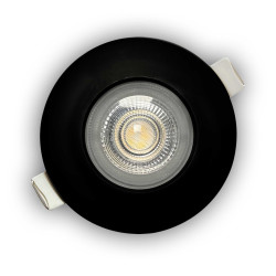 Spot LED incastrat Down B 4.9W, lumina neutra, negru KL171004