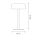 Veioza Solara LED Fire Fly 5.5W 148021 Klausen - imagine 4