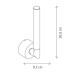 Aplica Giant W LED 7W 121060 Klausen - imagine 1