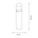 Stalp Pillar S LED 8W 124004 Klausen - imagine 2
