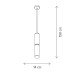 Pendul LED Ardor SP2 26W 142106 Klausen - imagine 1