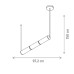 Pendul LED Ardor SP3 36W 140036 Klausen - imagine 2