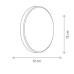 Aplica LED Roly Black 6W 121068 Klausen - imagine 4
