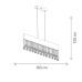 Pendul LED Royalty SP1 12W 142100 Klausen - imagine 1