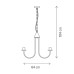 Candelabru Blest SP5 Negru 115009 Klausen - imagine 2