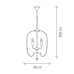 Candelabru Chic SP3 Negru 113034 Klausen - imagine 5