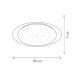 Plafoniera LED Deepy 48W 151120 Klausen - imagine 1