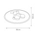 Plafoniera LED Felicity 48W 151111 Klausen - imagine 1