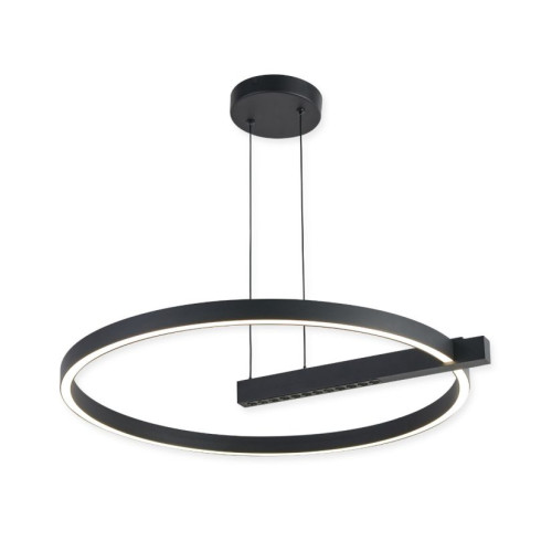 Pendul Himera Negru SP1 LED 48W 142081 Klausen