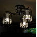 Lustra Lustros PL3 Negru 100085 Klausen - imagine 1