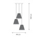 Pendul Organic SP3 Bej, Negru  113028 Klausen - imagine 1