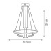 Pendul Altheia Alb SP5 LED 55,5 W 142086 Klausen - imagine 1