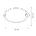 Plafoniera Fiora PL1 32W KL 151100 Klausen - imagine 3