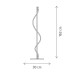 Lampadar Fiora PT1 32W KL147008 Klausen - imagine 4