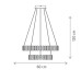 Pendul Piano SP2 LED 60W 142091 Klausen - imagine 1