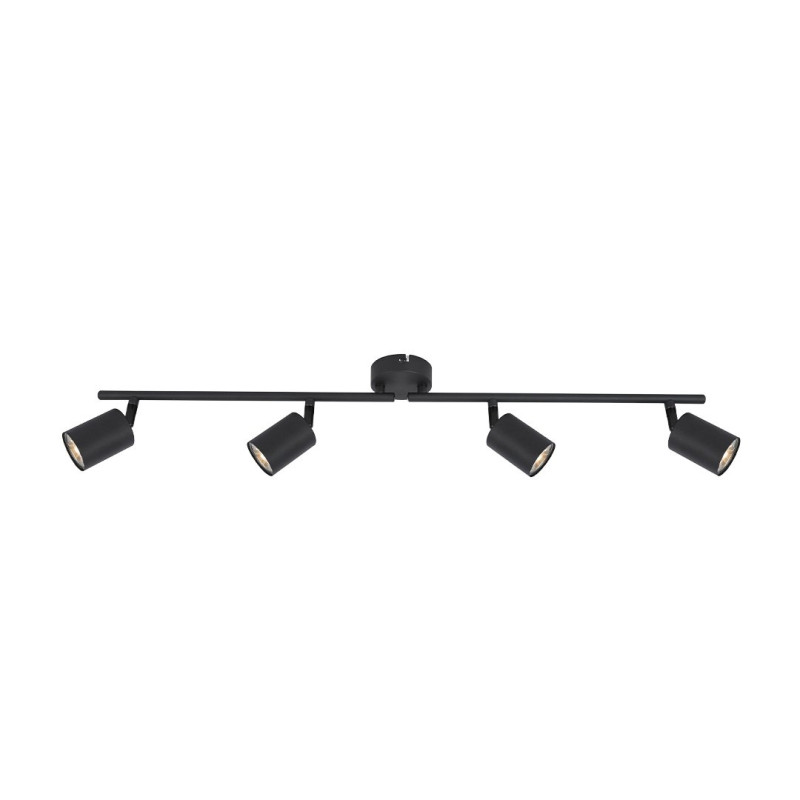 Spot Plafoniera Spike 4 Black Kl164001 Klausen