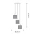 Pendul Raffy SP3 Bej, Negru 113027 Klausen - imagine 2