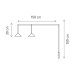 Pendul Spread 2 x E27 2B 101066 Klausen - imagine 2