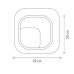 Plafoniera LED Swell AP1 16W 141026 Klausen - imagine 2
