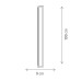 Aplica Sword S LED 33W 121062 Klausen - imagine 1