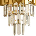 Aplica Charmant AP2 E14, aurie cu decoratiuni transparente KL101049 - imagine 1