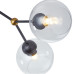 Lustra Flavor 3xE27 negru+cupru KL 103018 - imagine 1