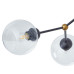 Lustra Flavor 4xE27 negru+cupru KL 104008 - imagine 1