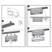 Accesoriu reglabil pentru sina magnetica KL 182006 ACCESSORY S-MBK Klausen - imagine 1